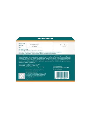Koflet-H 12 pastiglie