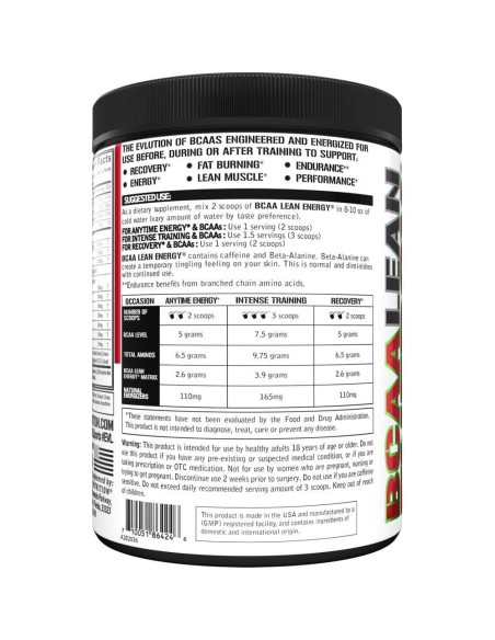 BCAA Lean Energy 320 gr