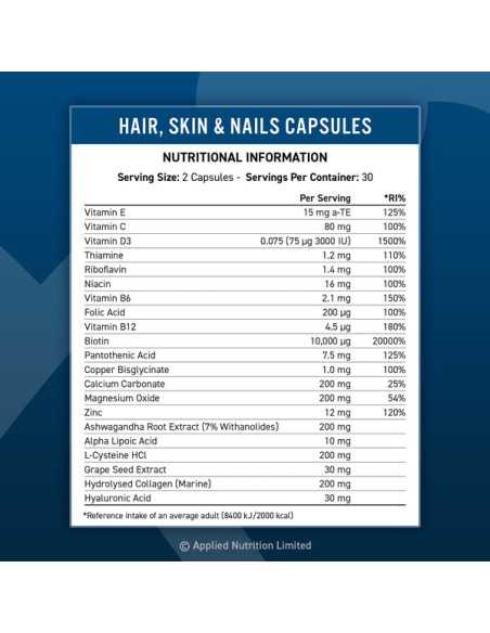 Hair Skin & Nails 60 caps