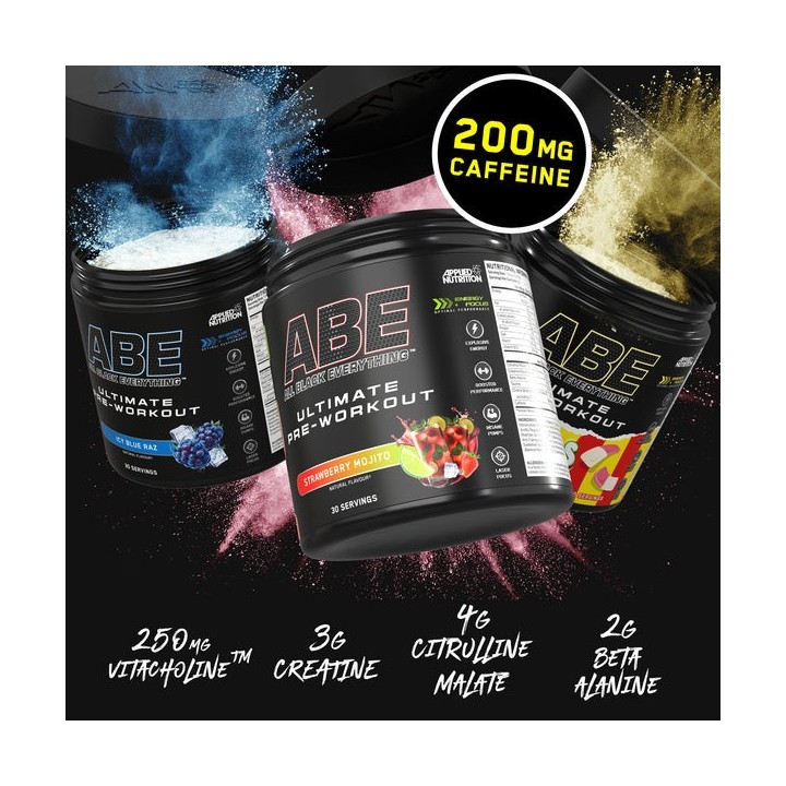 ABE Pre-Workout 375 g Applied Nutrition in Polvere