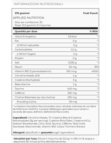 ABE Pre Workout 375 gr