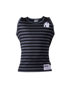 STRIPE STRETCH TANK TOP 2