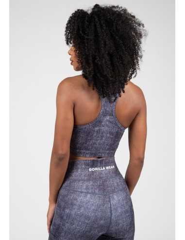 Camilla Zip-Front Sports Bra