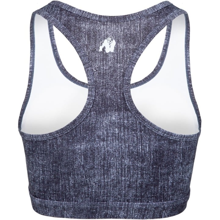 Gorilla Wear Camilla Zip-Front Sports Bra