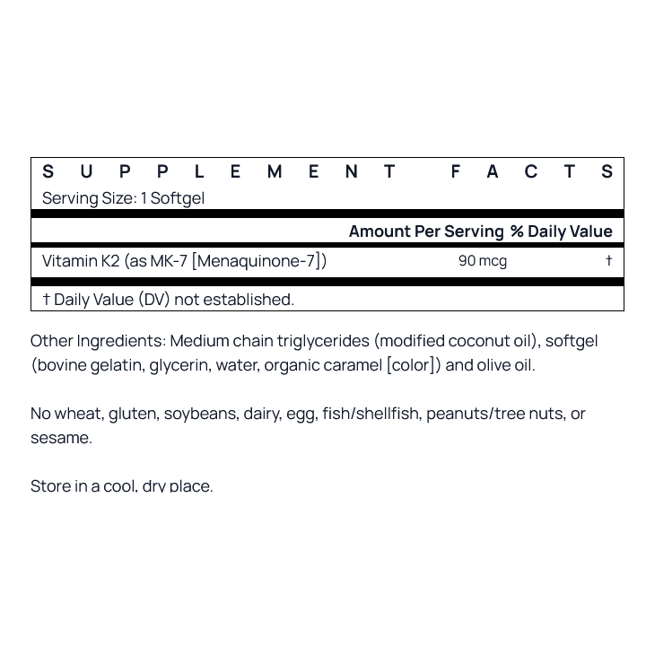 Jarrow Formulas MK-7 90 mcg 120 softgels