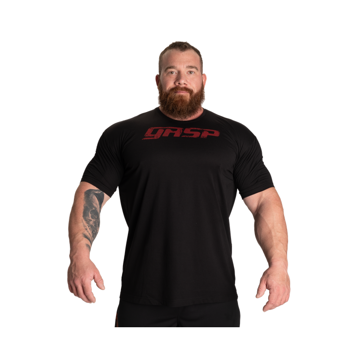 Legacy Gym Tee Black/Flame GASP | T-shirt Tecnica
