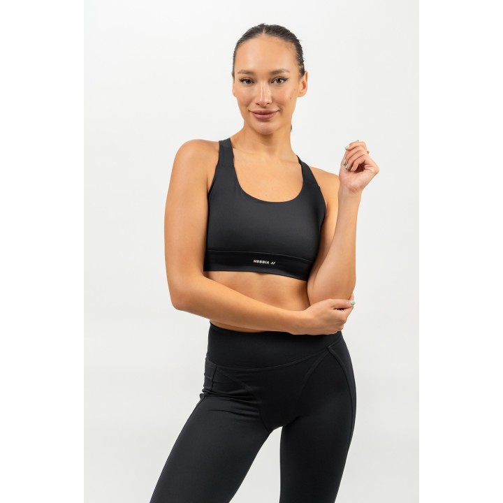 Nebbia Fitness Medium-Support Racerback Sports Bra AGILE