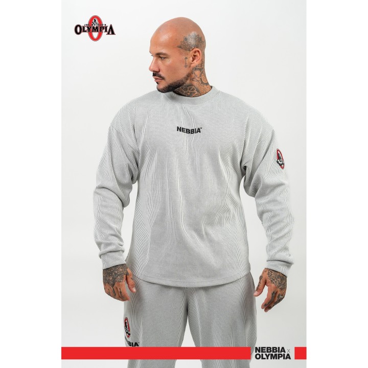 Nebbia Fitness Oversized Crew neck Sweatshirt SIGNATURE