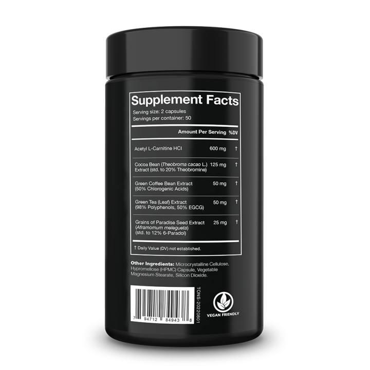 JNX Sports The Omen! Non-Stimulant 100 vcaps