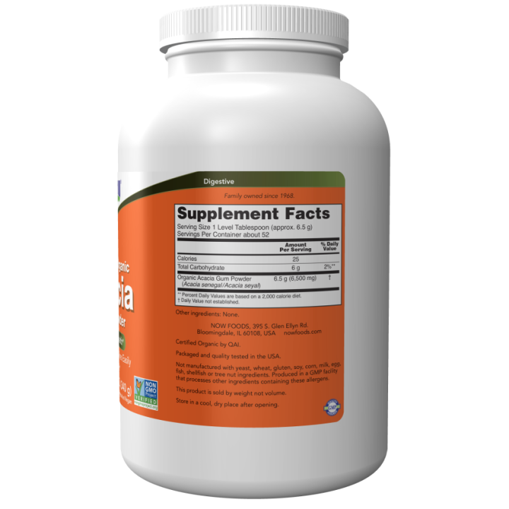 NOW Foods Acacia Pure Powder 340 gr