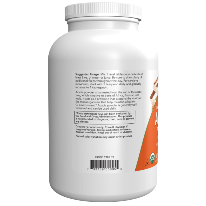 NOW Foods Acacia Pure Powder 340 gr