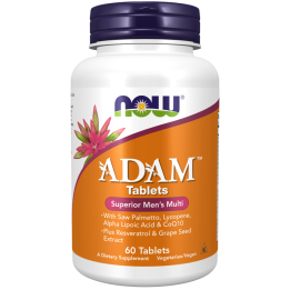 NOW Foods ADAM Multi-Vitamin for Men 60 tablets