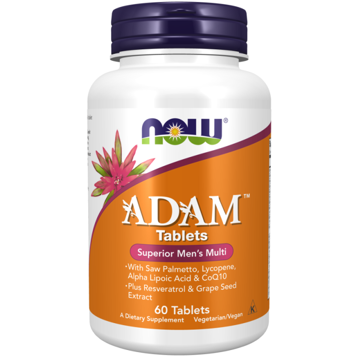 NOW Foods ADAM Multi-Vitamin for Men 60 tablets