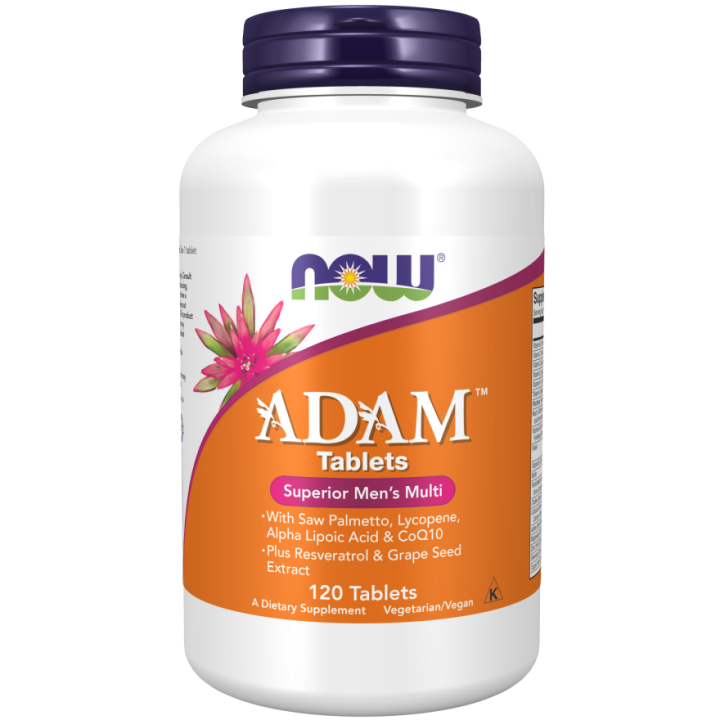 NOW Foods ADAM Multi-Vitamin for Men 60 tablets