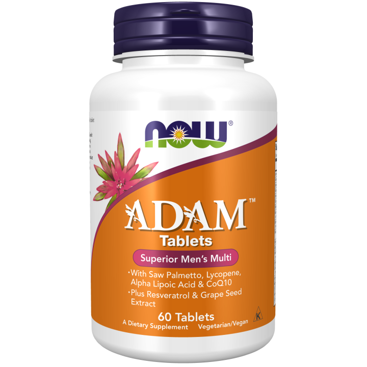 NOW Foods ADAM Multi-Vitamin for Men 120 tablets