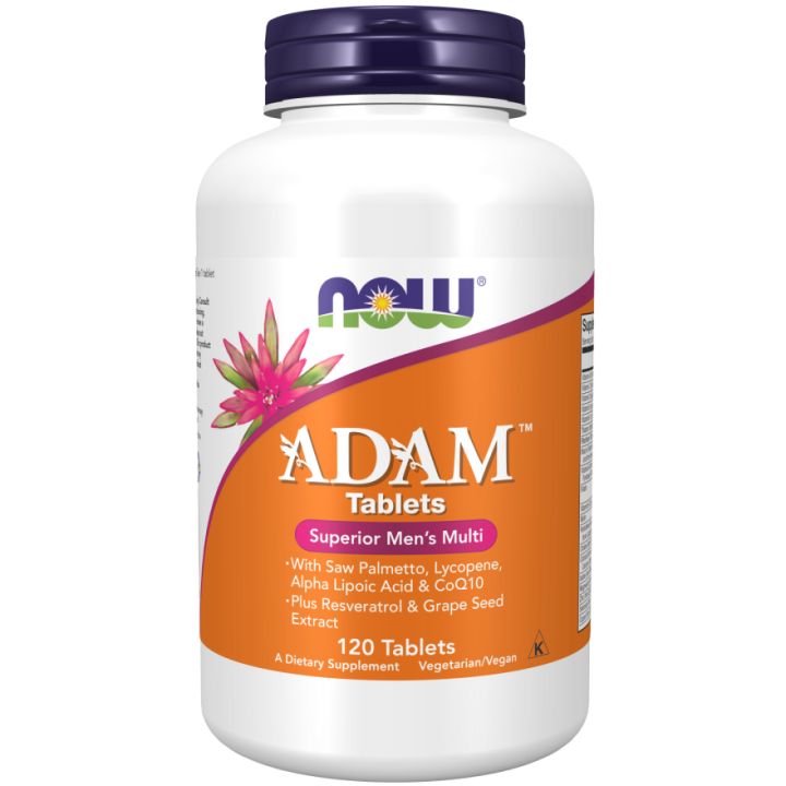 NOW Foods ADAM Multi-Vitamin for Men 120 tablets