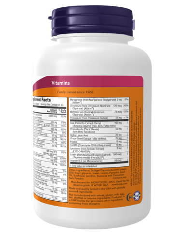 ADAM Multi-Vitamin for Men 90 softgels