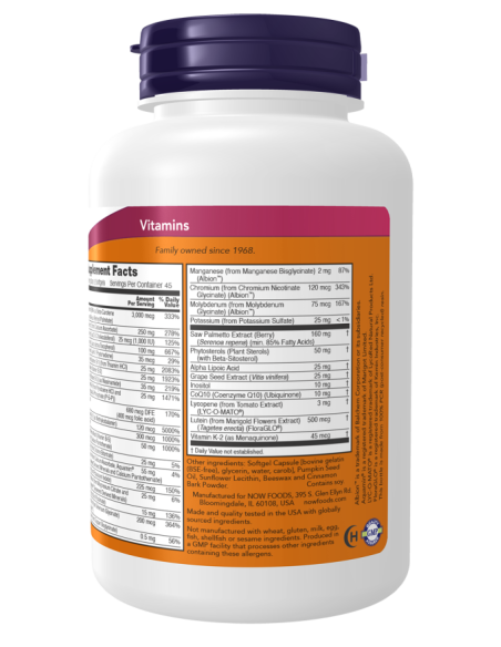 ADAM Multi-Vitamin for Men 90 softgels