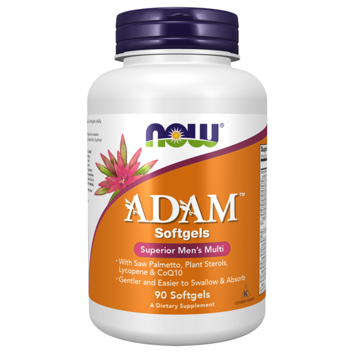 ADAM Men's Multivitamin NOW Foods 180 Softgels