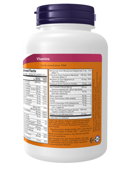 ADAM Multi-Vitamin for Men 180 softgels