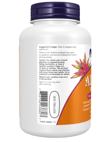 ADAM Multi-Vitamin for Men 180 softgels