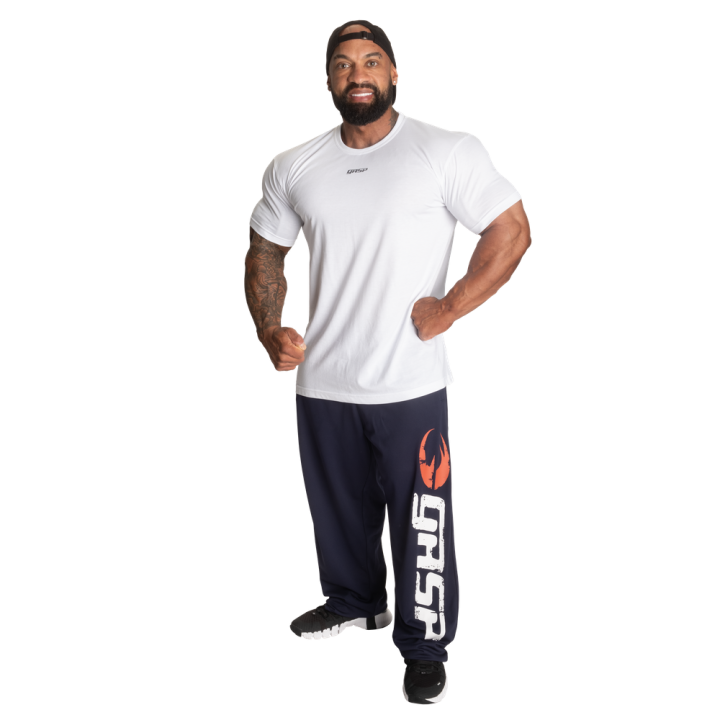 Breathable mesh gym pants GASP: 100% polyester