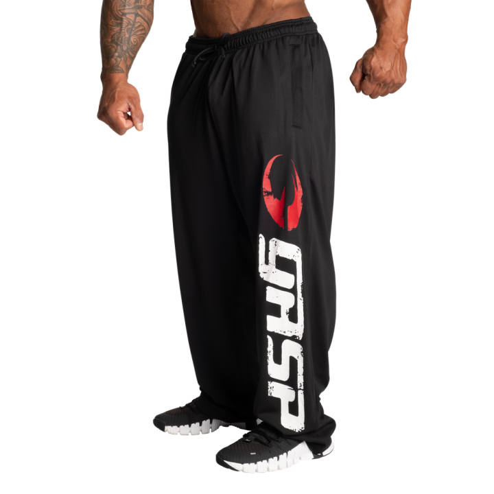 Breathable mesh gym pants GASP: 100% polyester