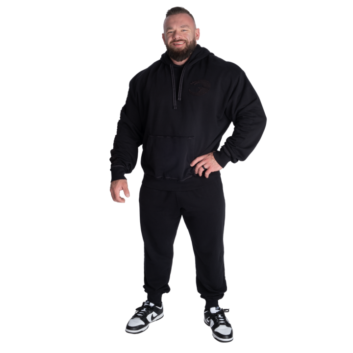 Felpa con cappuccio oversize uomo GASP Distressed Hood V2
