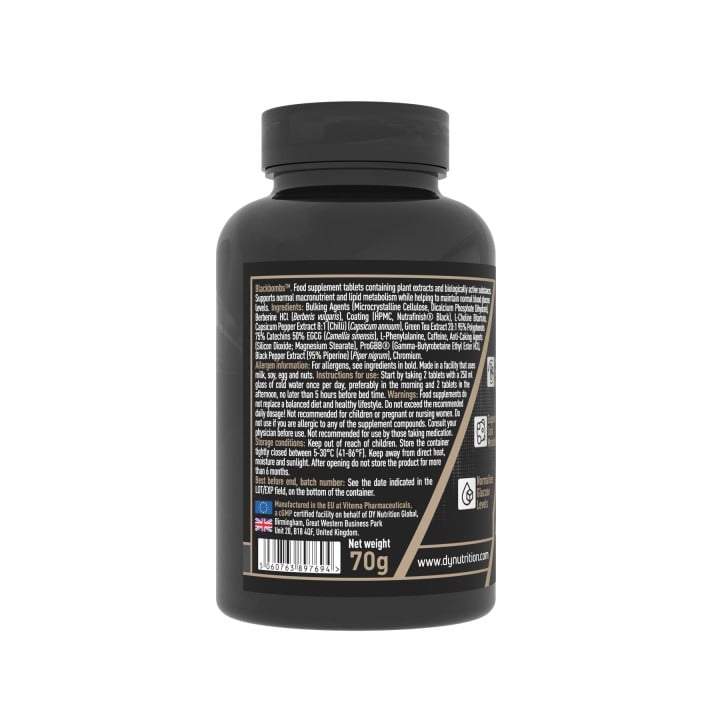 Dorian Yates BlackBombs 60 Tablets