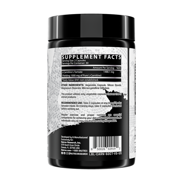 Nutrex Research Lipo-6 Carnitine 1000 60 caps