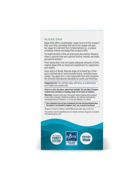 Algae DHA 60 softgels