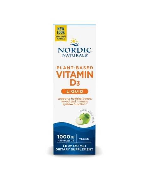 Plant-Based Vitamin D3 Liquid 1000 IU 30 ml
