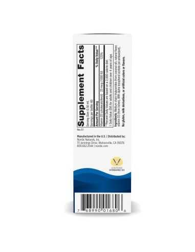 Plant-Based Vitamin D3 Liquid 1000 IU 30 ml