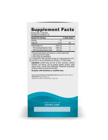EPA Xtra Fish Oil 1640 mg 60 softgels