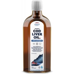 Norwegian Cod Liver Oil 1000 mg 250 ml Osavi Omega 3