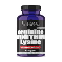 Arginine Ornithine Lysine 100 Caps Ultimate Nutrition