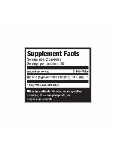 Pure Inosine 500 mg 100 cps