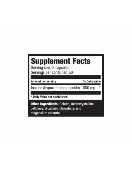 Pure Inosine 500 mg 100 cps