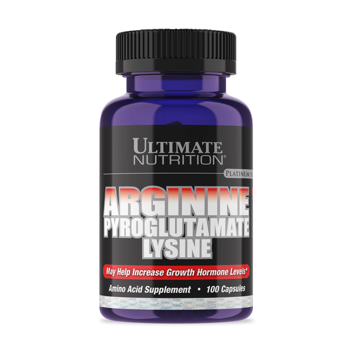 Arginine Pyroglutamate 750 mg 100 Caps Ultimate Nutrition