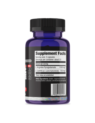 Arginine Pyroglutamate 100 cps da 750 mg
