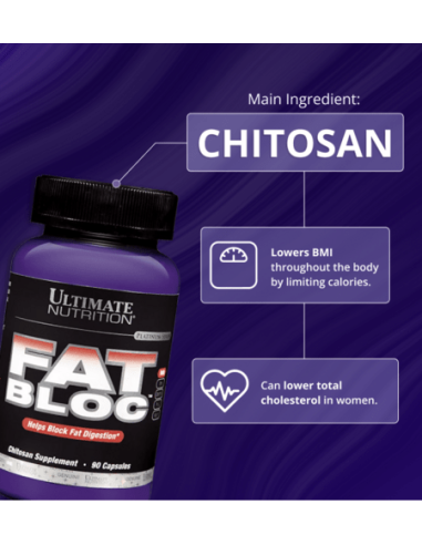 Fat Bloc 500 mg Chitosan 90 Caps