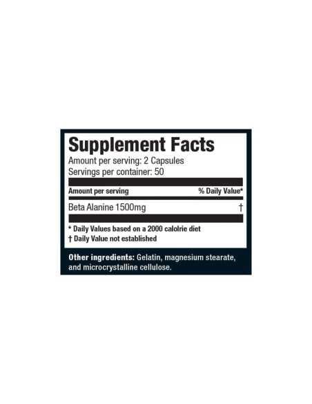 Beta Alanine 100 Caps