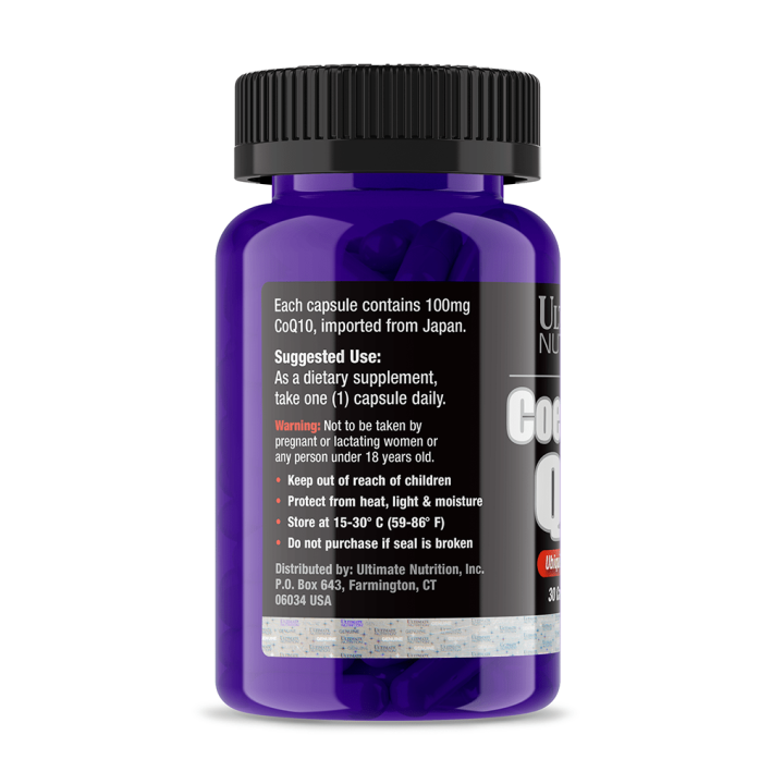 Ultimate Nutrition Coenzyme Q10 30 cps