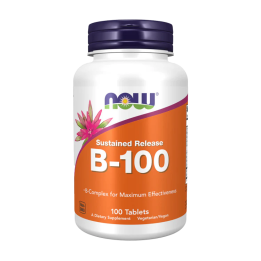 NOW Foods Vitamin B-100 Sustained Release