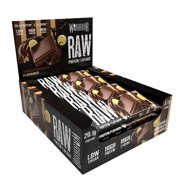 Warrior Raw Protein Flapjack Bars 12x75 gr