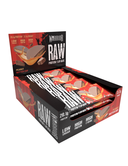 Raw Protein Flapjack Bars 12x75 Gr