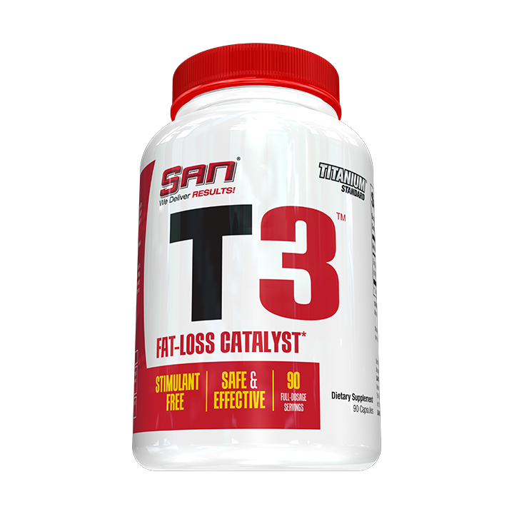 T3 90 Caps SAN Nutrition Stimulant-Free