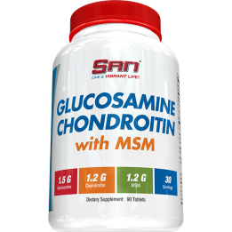 San Nutrition Glucosamine Chondroitin with MSM 90 tablets