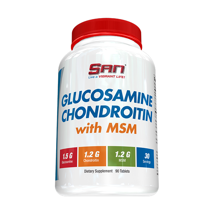 San Nutrition Glucosamine Chondroitin with MSM 90 tablets