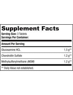 Glucosamine Chondroitin with MSM 90 tablets 2